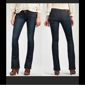 Lucky Brand Charlie Baby Boot Cut Jeans Dark Blue Size 2 / 26